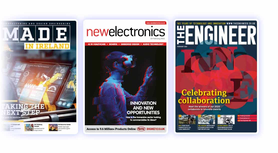 Exclusive data from Mark Allen — magazines include Machinery, New Electronics and The Engineer